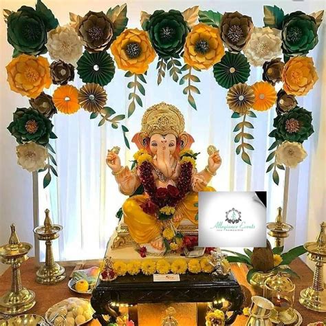 ganesh festival decoration ideas for home